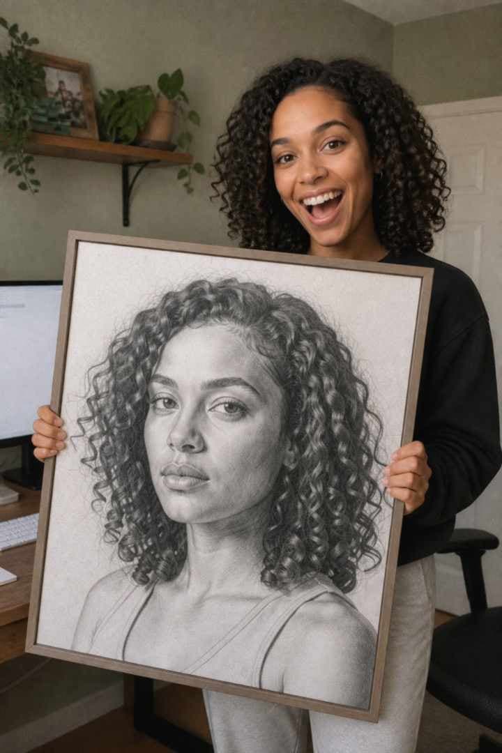 Jordan K.'s Graphite portrait