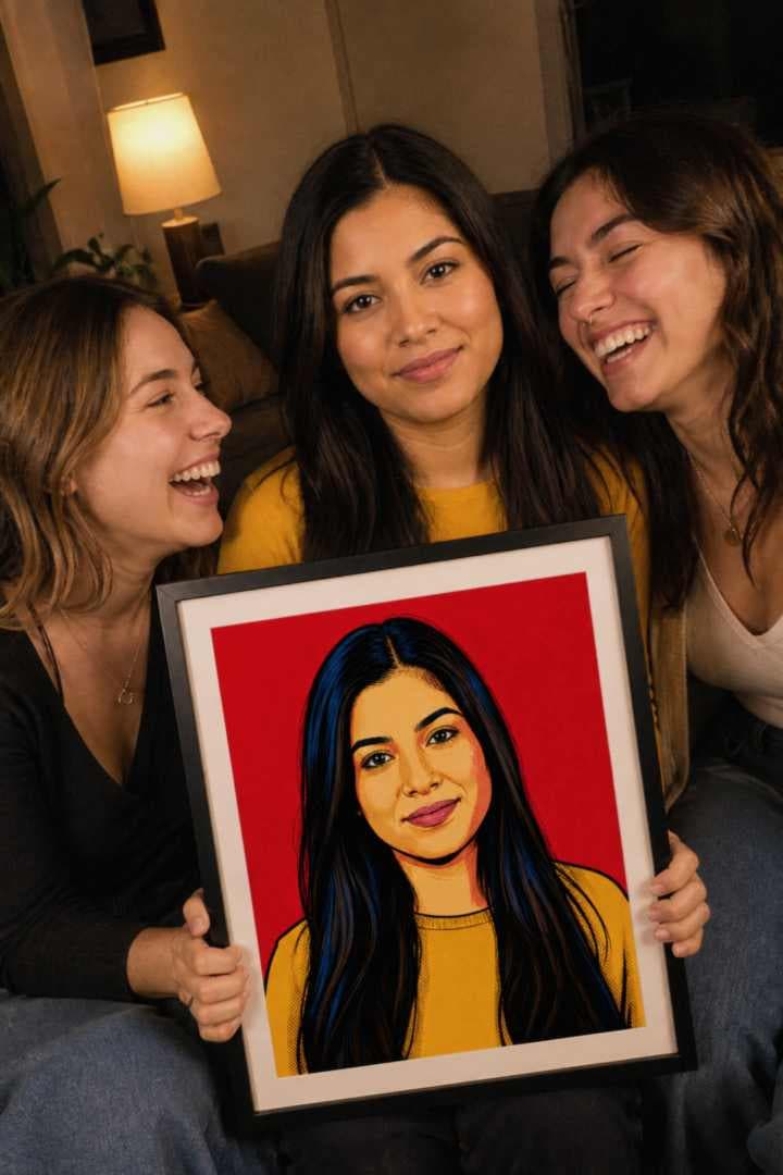 Kurt E.'s Pop Art Comic portrait